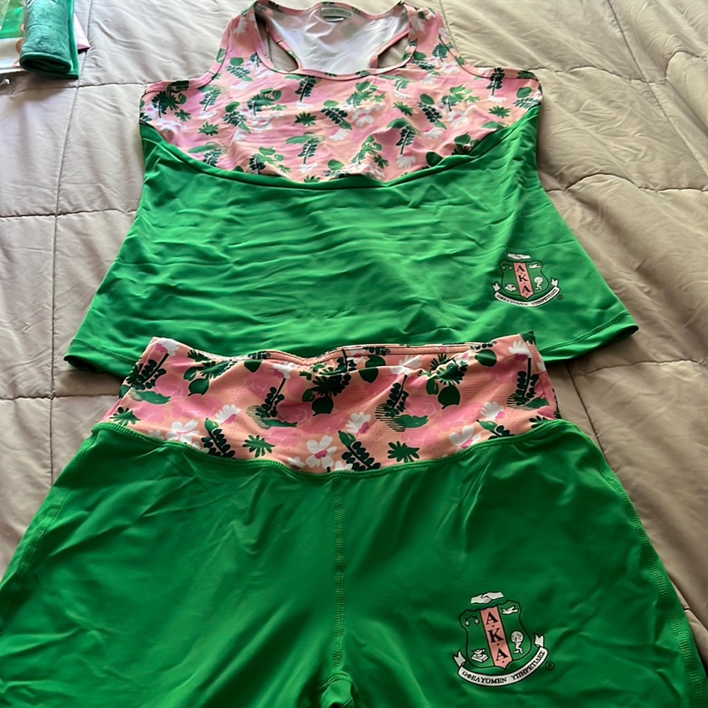 💗💚 Yoga Set